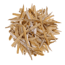 Dried pollock fillet strips with skin PREMIUM (1kg)