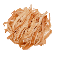 Dried squid fillet strips in peanut oil (1kg)