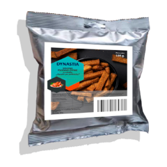 Wheat and rye croutons with Peking Duck flavor